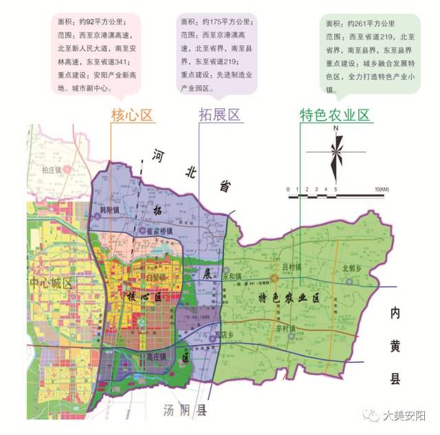 安阳最新城市规划图