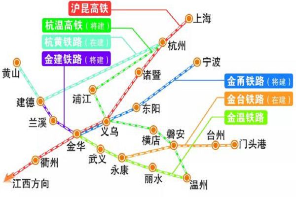 浙江高铁最新线路图，连接未来，助力区域发展赋能提速