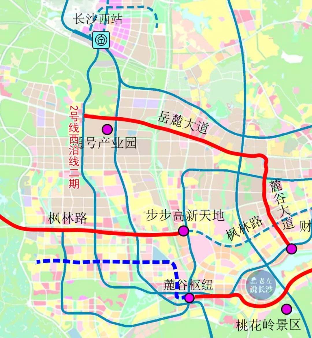 长沙北横线最新线路图