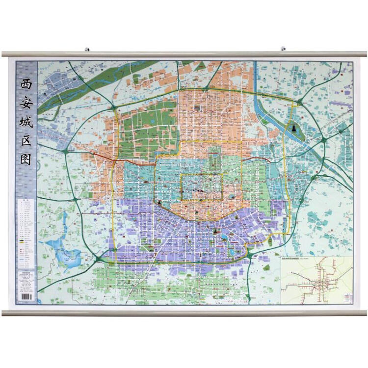 西安市最新全地图概览